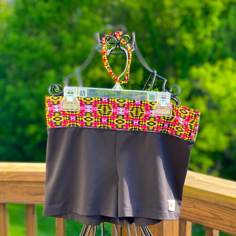 Spunk Wear Maryland Pattern Spandex and Headband